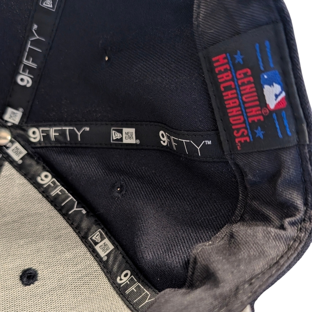 New Era 9FIFTY NY Yankees Mariano Rivera HoF Side Patch Snapback Hat Navy OS - Picture 6 of 10